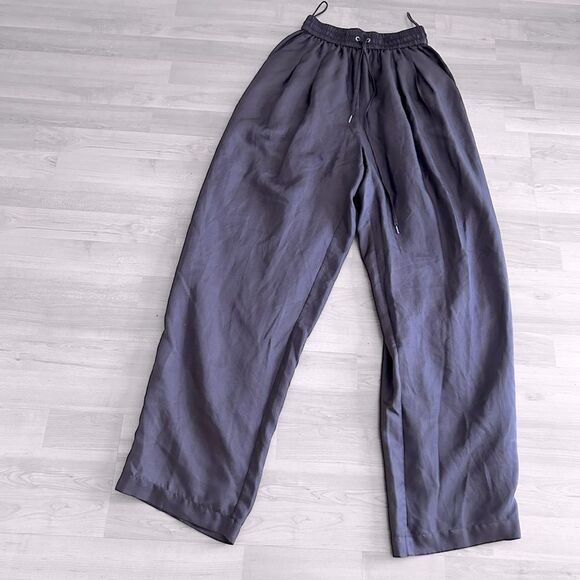 Silk Laundry Slouch Pants Size Small - Picture 5 of 13